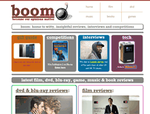 Tablet Screenshot of boomuk.net
